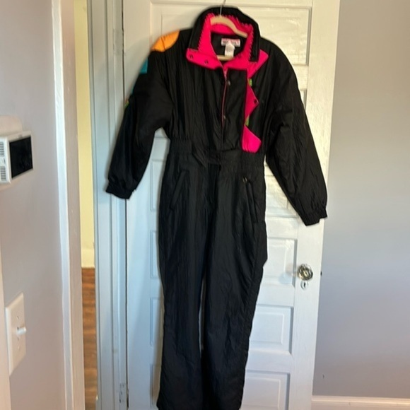 Vintage Obermyer Snow Suit Bibs - Picture 1 of 6